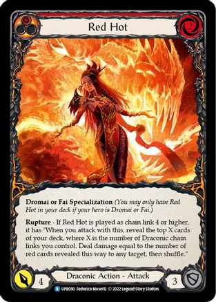 Red Hot [UPR090] (Uprising)  Rainbow Foil