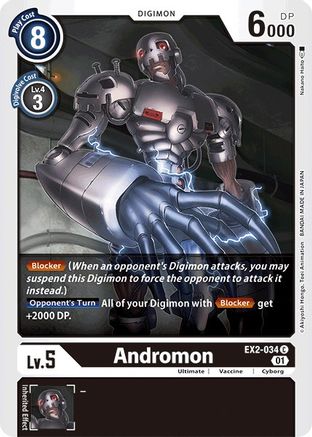 Andromon [EX2-034] [Digital Hazard]