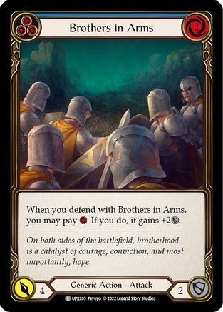 Brothers in Arms (Blue) [UPR205] (Uprising)