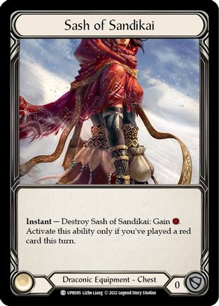 Sash of Sandikai [UPR085] (Uprising)
