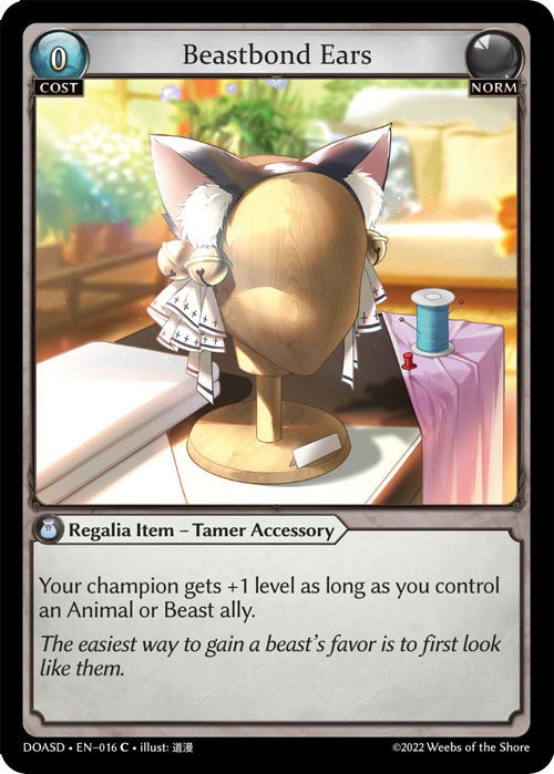 Beastbond Ears (016) [Dawn of Ashes: Starter Decks]