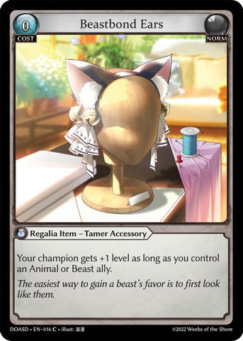 Beastbond Ears (016) [Dawn of Ashes: Starter Decks]