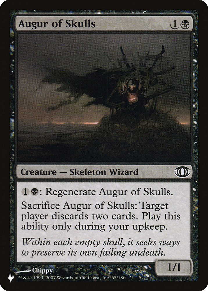 Augur of Skulls [The List Reprints]