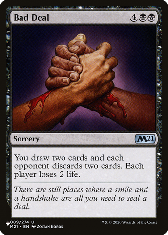 Bad Deal [The List Reprints]