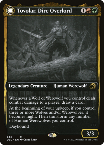 Tovolar, Dire Overlord // Tovolar, the Midnight Scourge [Innistrad: Double Feature]
