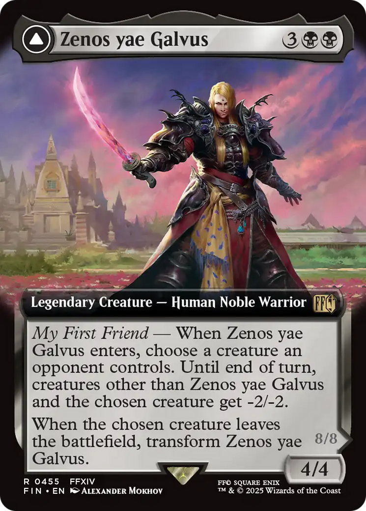 Zenos yae Galvus // Shinryu, Transcendent Rival (Extended Art) [FINAL FANTASY]
