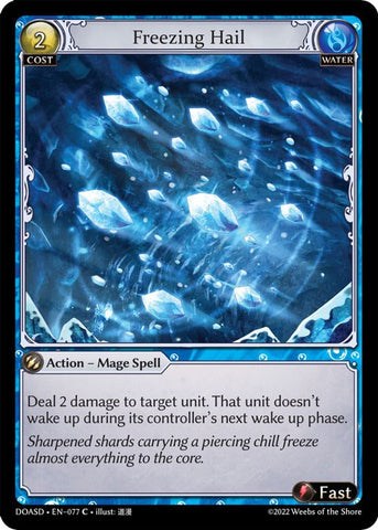 Freezing Hail (077) [Dawn of Ashes: Starter Decks]