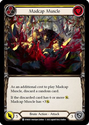 Madcap Muscle (Yellow) [DYN020] (Dynasty)