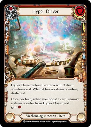 Hyper Driver (Red) [DYN110] (Dynasty)