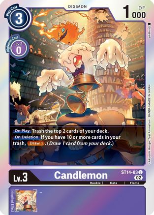 Candlemon [ST14-03] [Starter Deck: Beelzemon Advanced Deck Set]
