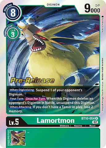 Lamortmon [BT10-054] [Xros Encounter Pre-Release Cards]