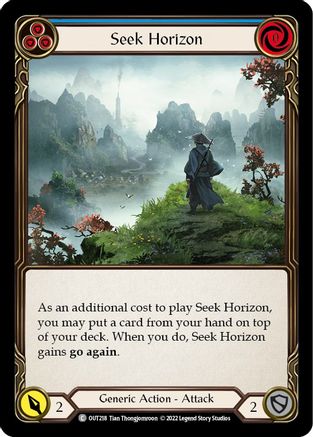 Seek Horizon (Blue) [OUT218] (Outsiders)