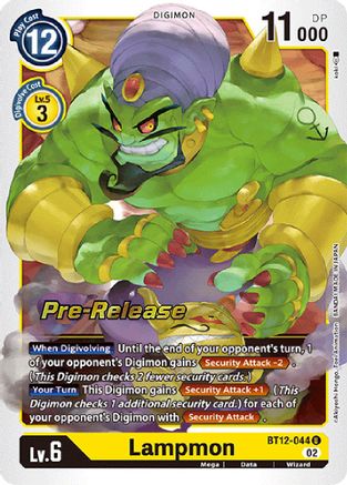 Lampmon [BT12-044] [Across Time Pre-Release Cards]