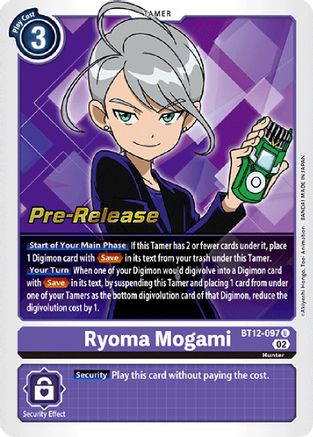 Ryoma Mogami [BT12-097] [Across Time Pre-Release Cards]