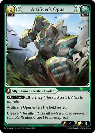 Artificer's Opus (267) [Dawn of Ashes: 1st Edition]