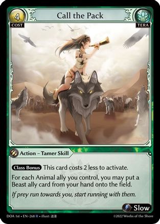 Call the Pack (268) [Dawn of Ashes: 1st Edition]