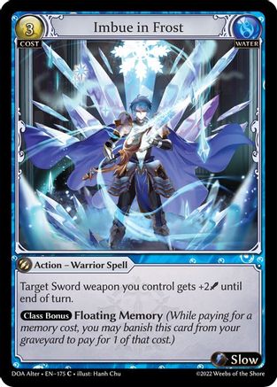 Imbue in Frost (175) [Dawn of Ashes: Alter Edition]