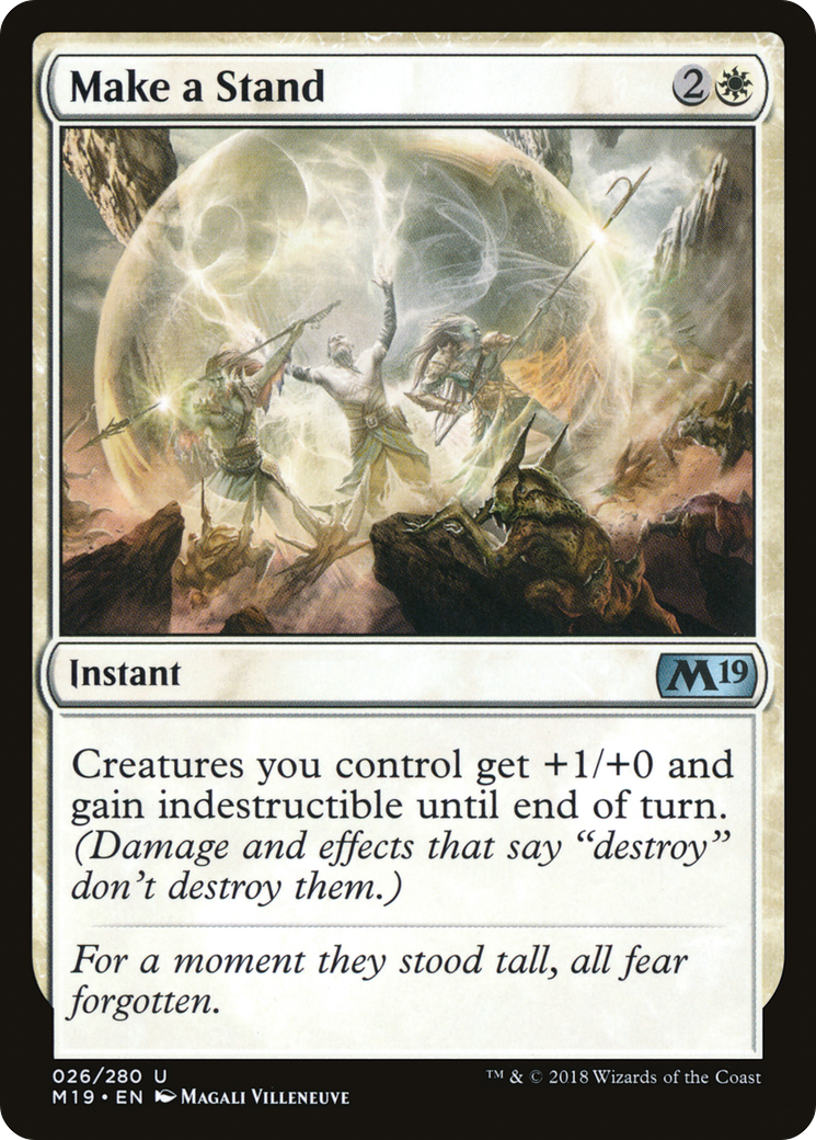 Make a Stand [Core Set 2019]