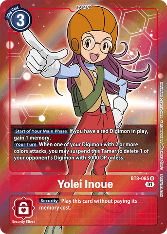 Yolei Inoue [BT8-085] (Alternative Art - Box Topper) [New Awakening]