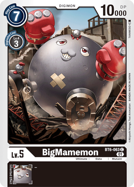 BigMamemon [BT6-063] [Double Diamond]