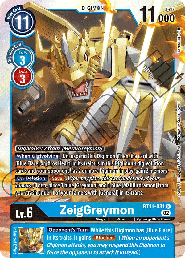 ZeigGreymon [BT11-031] [Dimensional Phase]