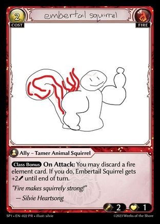 Embertail Squirrel (022) [Supporter Pack 1]