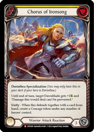 Chorus of Ironsong [DTD208] (Dusk Till Dawn)