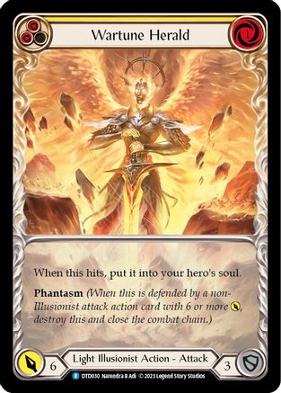 Wartune Herald (Yellow) [DTD030] (Dusk Till Dawn)