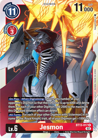 Jesmon [BT13-017] [Versus Royal Knights Booster]