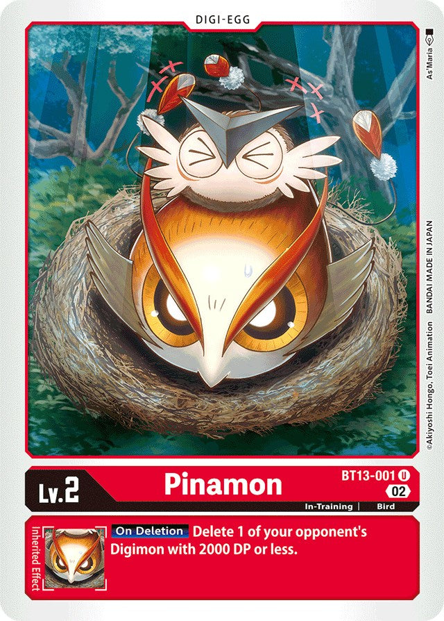 Pinamon [BT13-001] [Versus Royal Knights Booster]