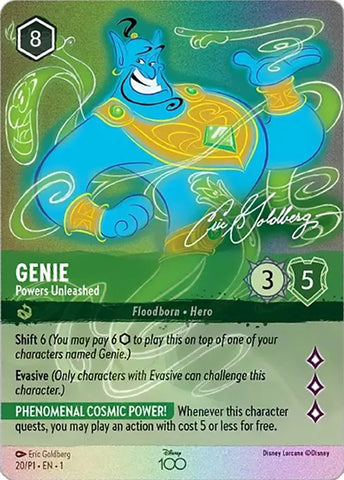 Genie - Powers Unleashed (Enchanted) (20) [Disney100 Promos]