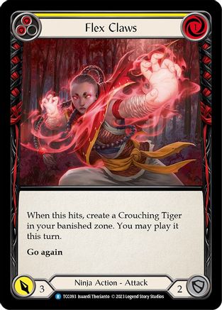 Flex Claws (Yellow) [TCC093] (Round the Table: TCC x LSS)