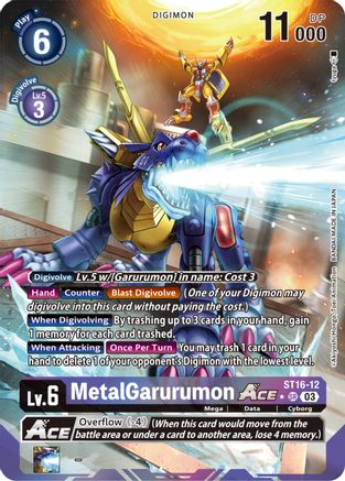 MetalGarurumon Ace [ST16-12] (Alternate Art) [Starter Deck: Wolf of Friendship]