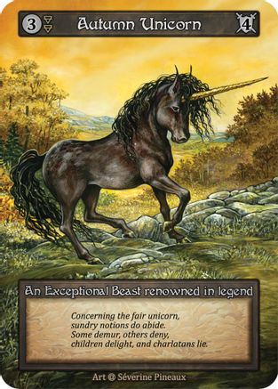Autumn Unicorn (Preconstructed Deck)  - Alpha