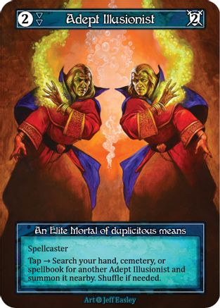 Adept Illusionist (Foil)  - Alpha Foil