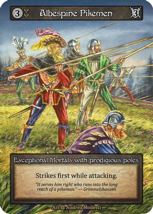 Albespine Pikemen  - Alpha