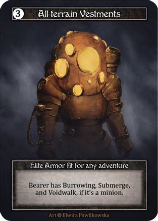 All-terrain Vestments (Foil)  - Alpha Foil
