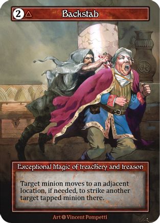 Backstab (Foil)  - Alpha Foil