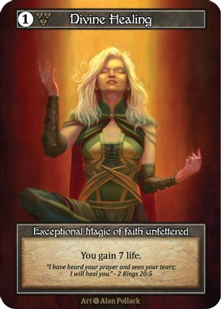 Divine Healing (Foil)  - Alpha Foil