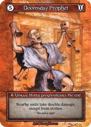 Doomsday Prophet (Foil)  - Alpha Foil