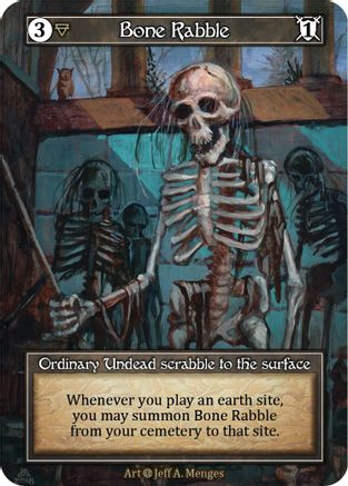 Bone Rabble (Foil)  - Alpha Foil