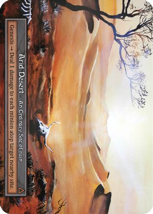Arid Desert (Foil)  - Alpha Foil