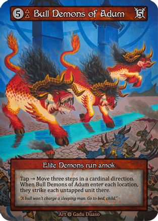 Bull Demons of Adum  - Alpha