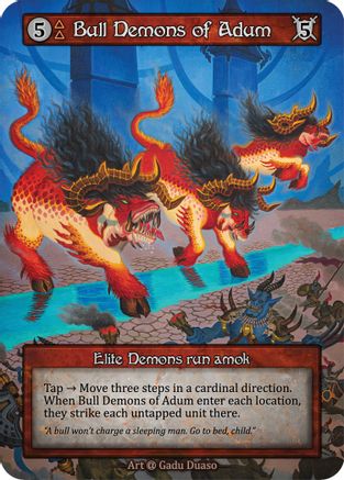 Bull Demons of Adum (Preconstructed Deck)  - Alpha