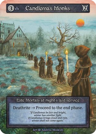 Candlemas Monks  - Alpha
