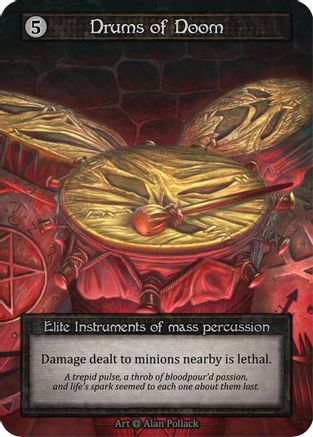Drums of Doom (Preconstructed Deck)  - Alpha