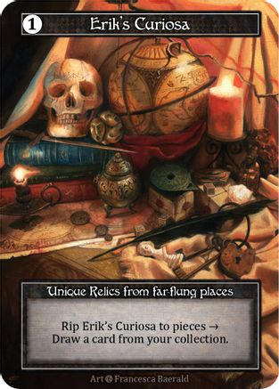 Erik's Curiosa (Foil)  - Alpha Foil