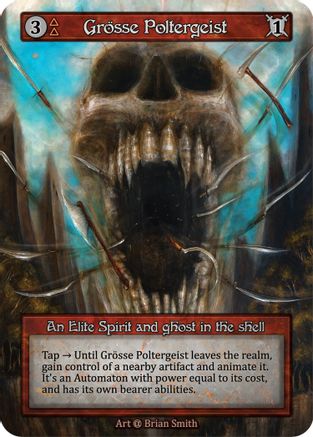 Grösse Poltergeist  - Alpha