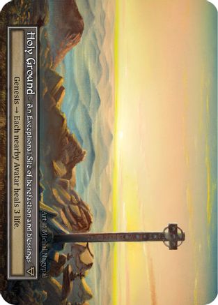 Holy Ground (Foil)  - Alpha Foil