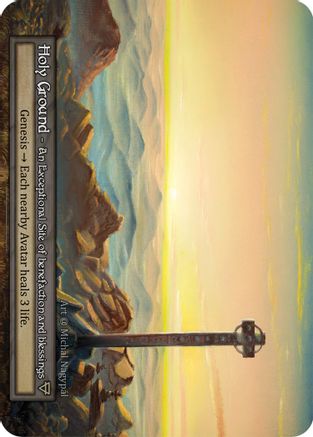 Holy Ground (Preconstructed Deck)  - Alpha